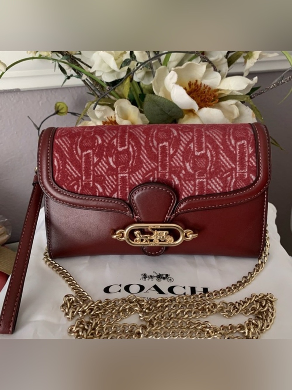 Coach Wristlet Crossbody Bag